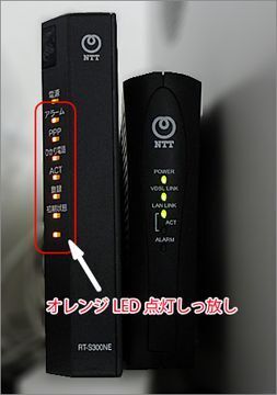 RT-S300NE】 NTTひかり電話ルータが、突然。。。: のらりくらり RT-S300NE】 NTTひかり電話ルータが、突然。。。: のらりくらり